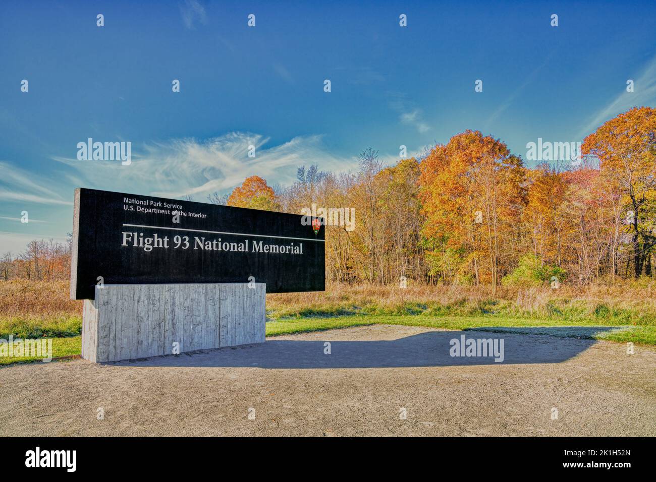 The entrance to the September 11th’s Flight 93 Memorial in Stoystown