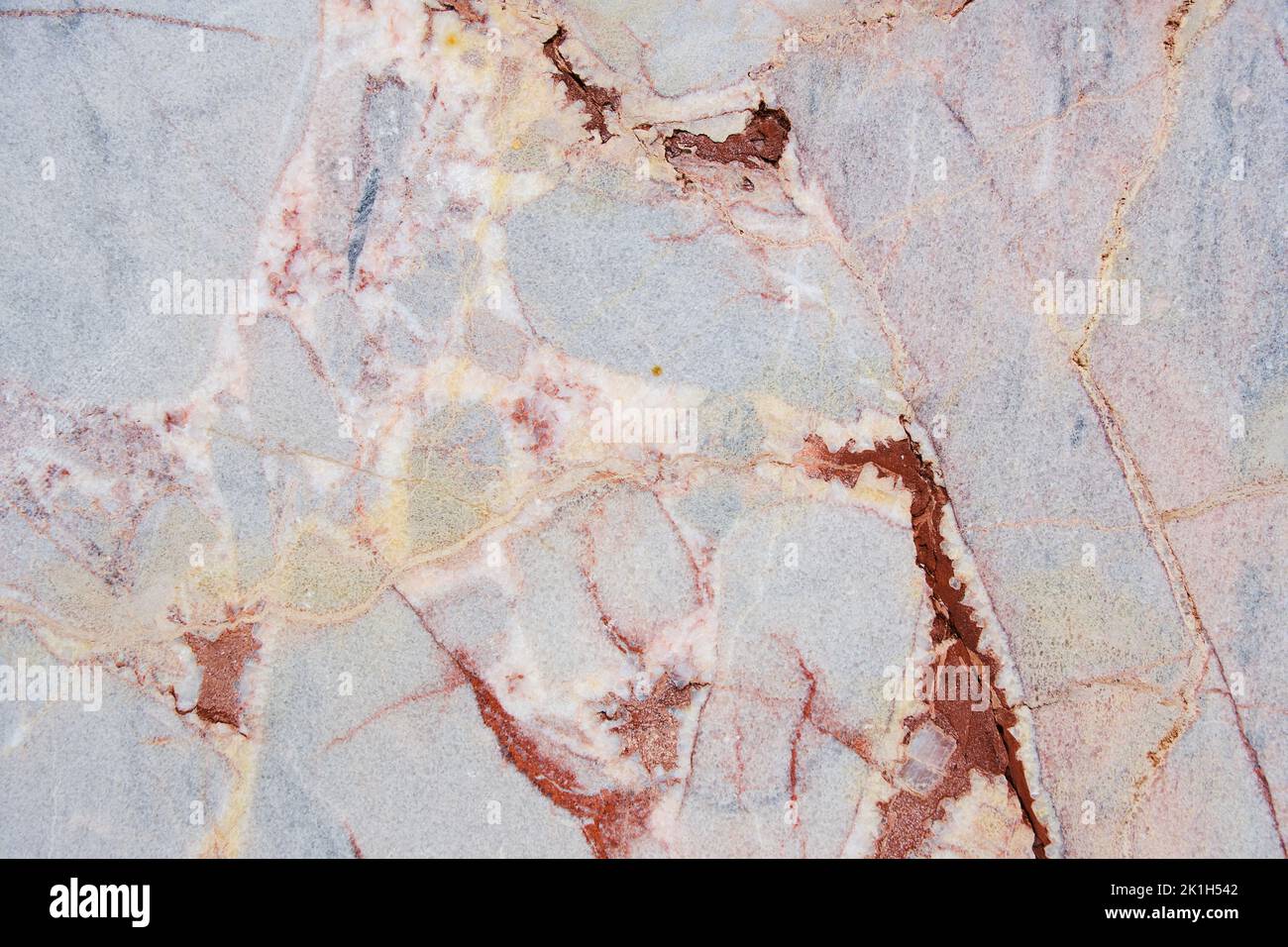 Texture and background marble surface with pink veins Stock Photo