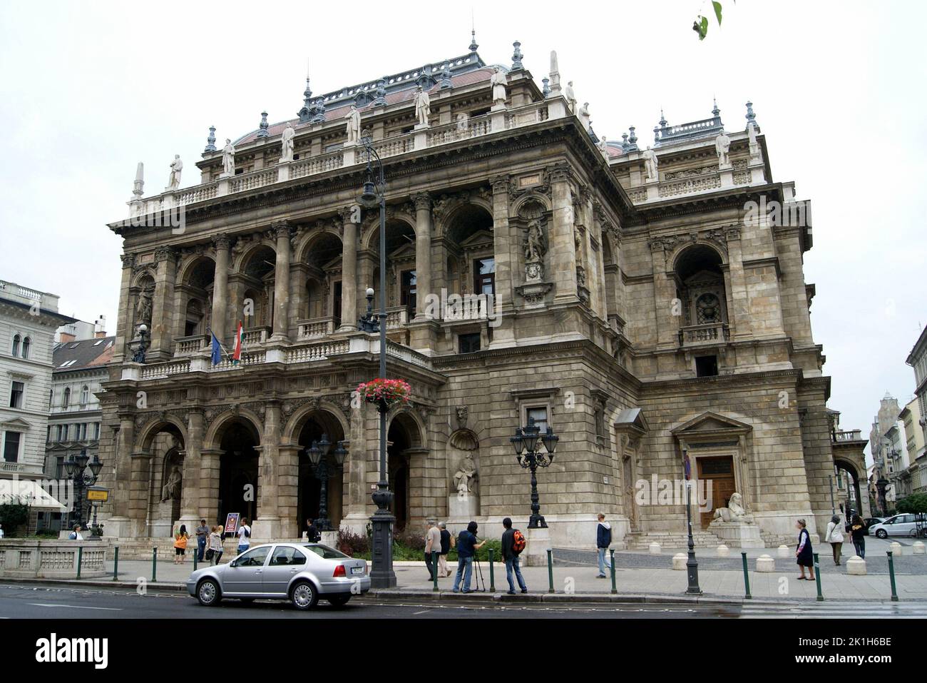 Hungarian State Opera House, built in neo-Renaissance style, opened in 1884, Budapest, Hungary Stock Photo