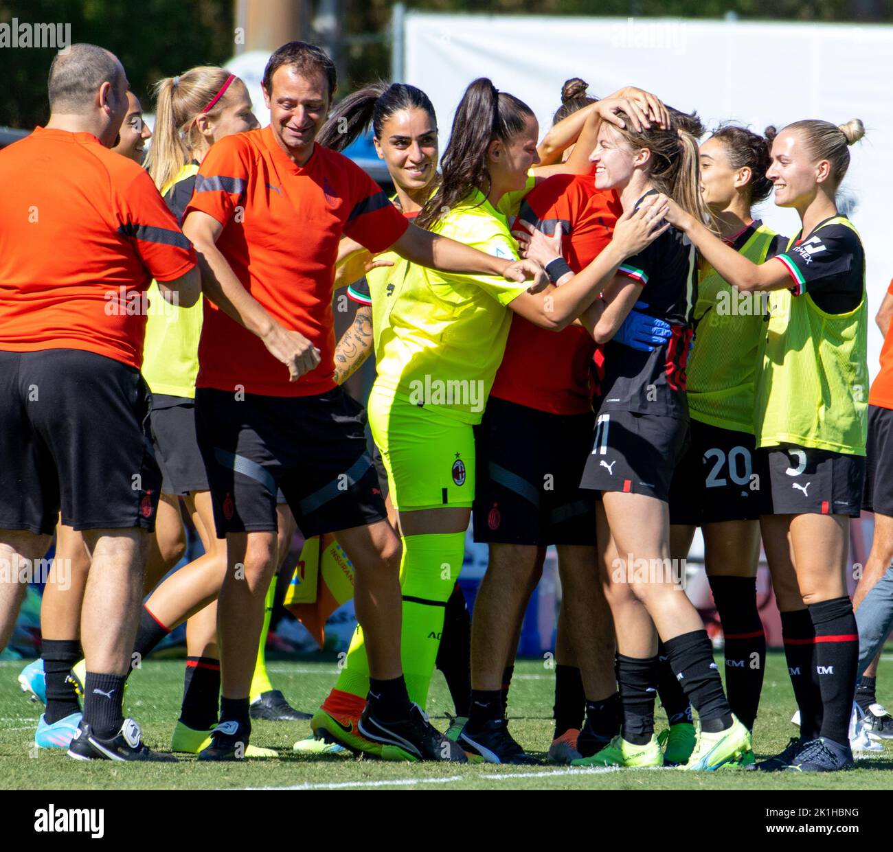 Christy Grimshaw (AC Milan) during AC Milan vs ACF Fiorentina femminile,  Italian football Serie A Women mat - Photo .LiveMedia/Francesco Scaccianoce  Stock Photo - Alamy