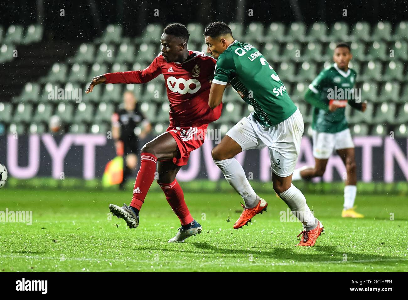 Lommel, Belgium. 18th Sep, 2022. Lommel's Laurent Lemoine pictured in action during a soccer