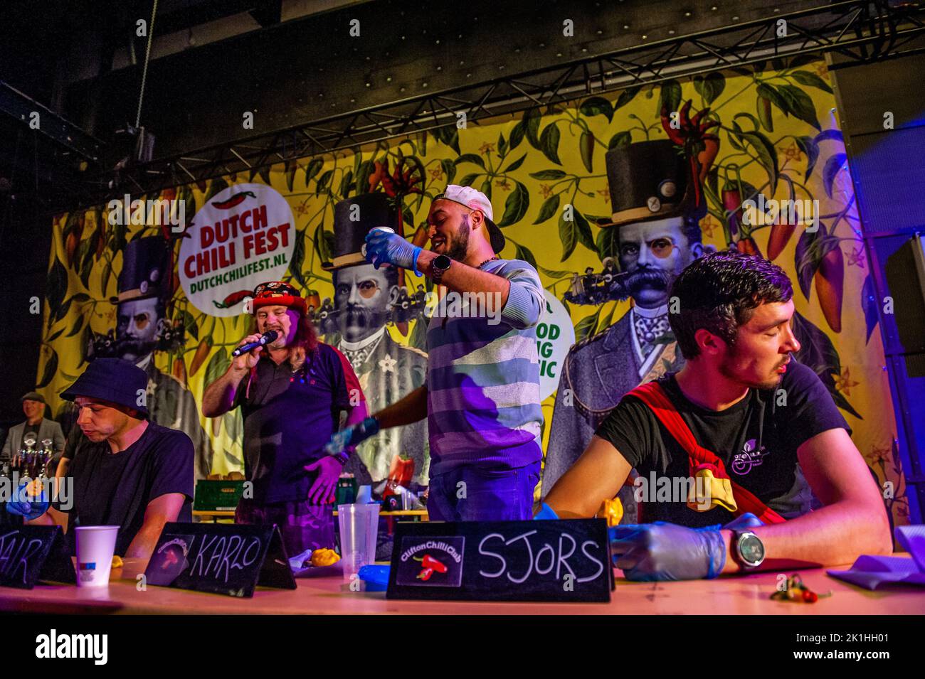Eindhoven, Netherlands. 18th Sep, 2022. A participant is seen leaving