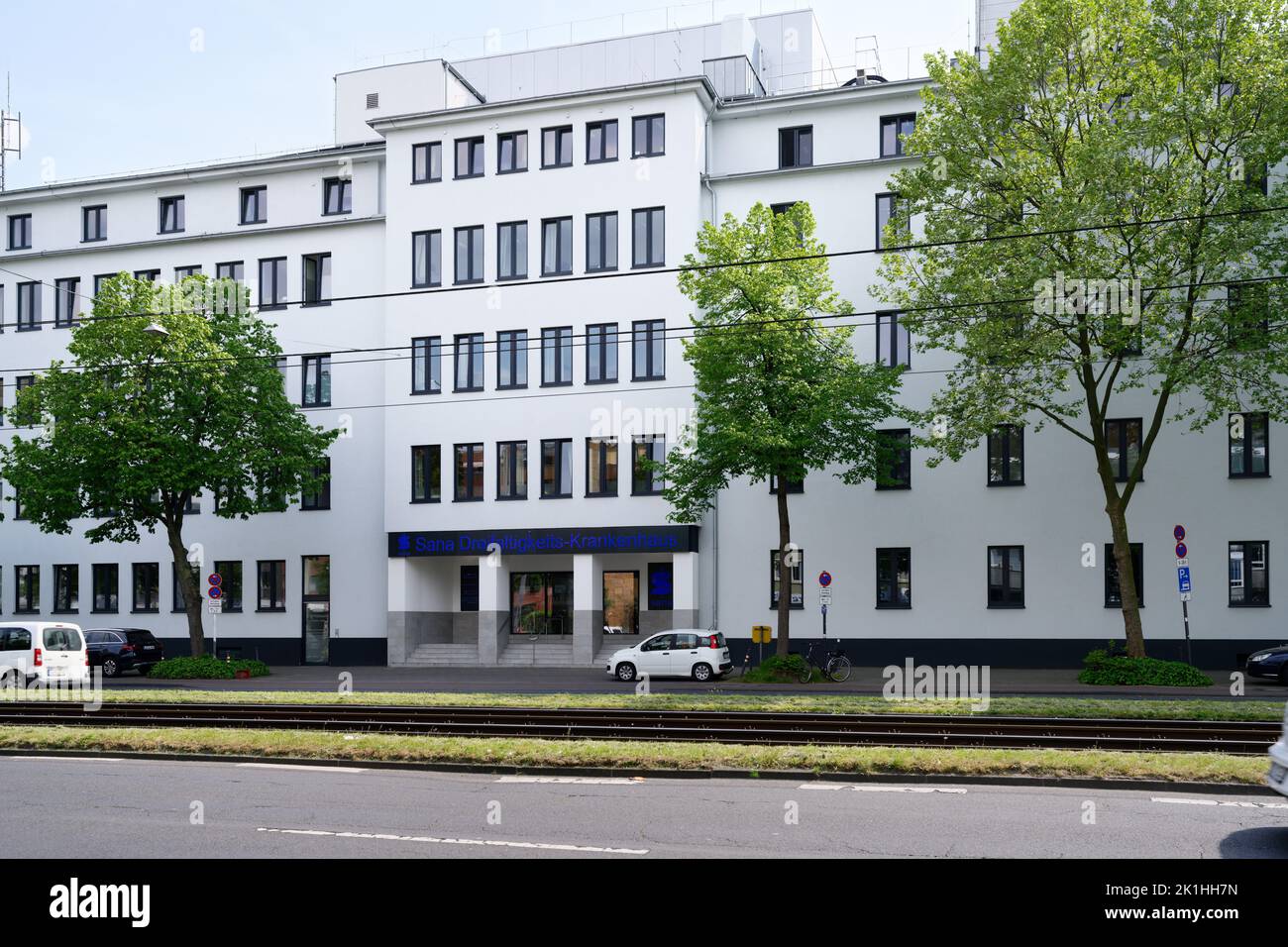 Cologne, Germany - May 05, 2022: Sana Dreifaltigkeits Hospital Cologne Specialist clinic for orthopedics and sports traumatology Stock Photo