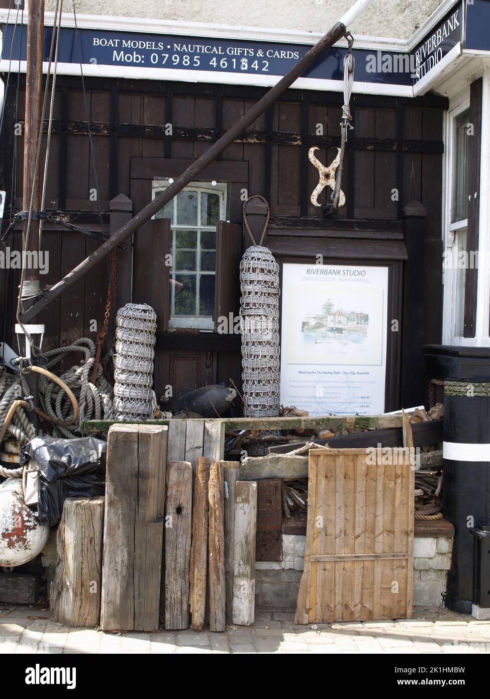 Maritime Art Gallery in Hamble, Hampshire, UK Stock Photo Alamy