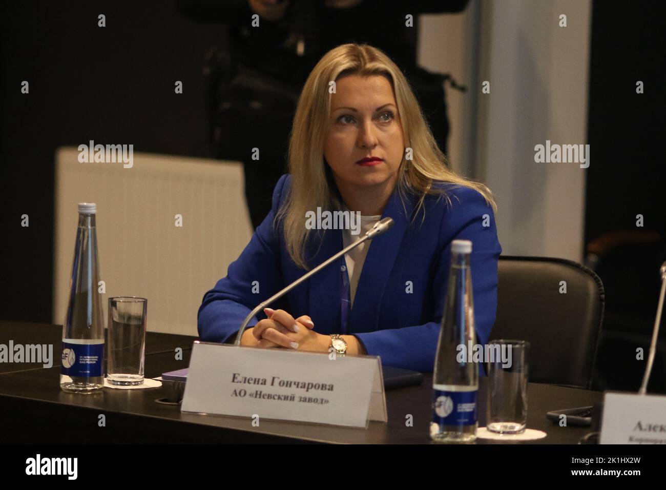 Elena Goncharova, JSC Nevsky Plant a session on Human asset investments ...