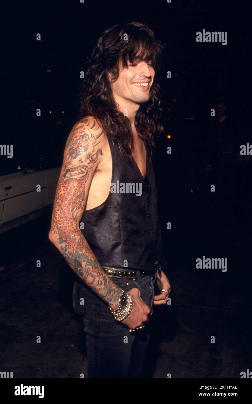 Tommy Lee Circa 1980’s Credit: Ralph Dominguez/MediaPunch Stock Photo