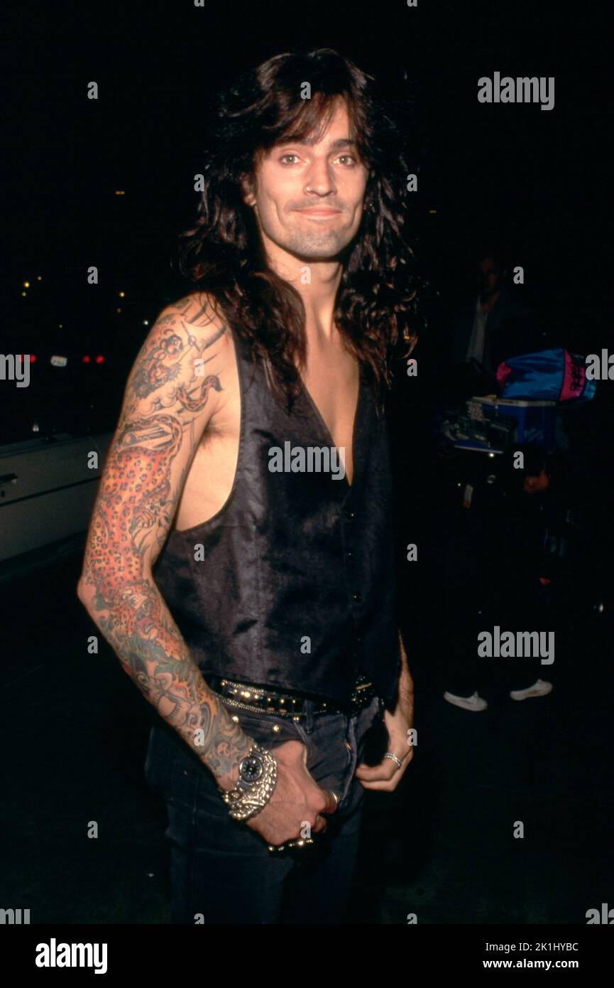 Tommy Lee Circa 1980’s Credit: Ralph Dominguez/MediaPunch Stock Photo