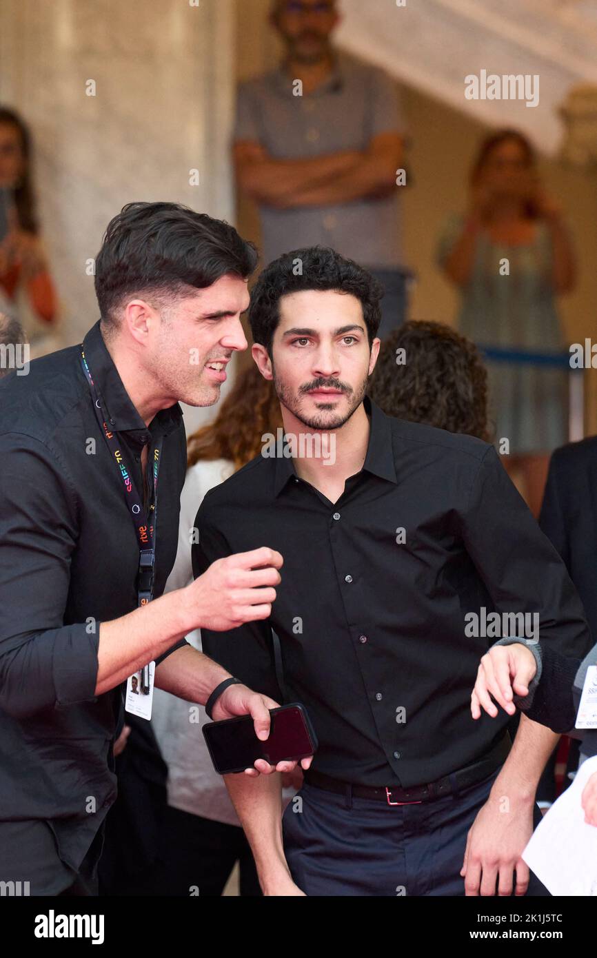 Chino Darin attended ‘Argentina 1985’ red carpet during the 70th San