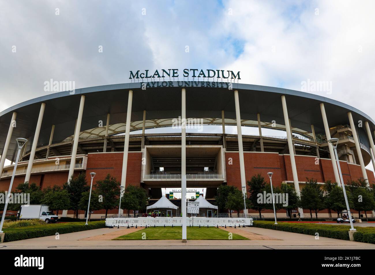 McLane Stadium before the Baylor Bears vs Texas State Bobcats NCAA college football game, Saturday, Sep. 17, 2022, in Waco, Tex. (Eddie Kelly/Image of Stock Photo