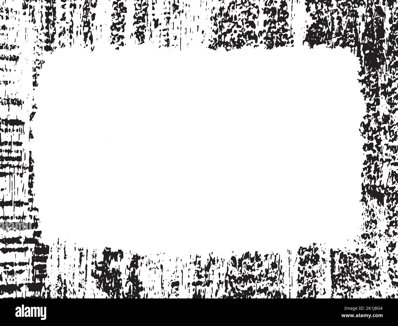 Distress Border Frame Grunge frame and border. Black and white grunge. Distress overlay ...