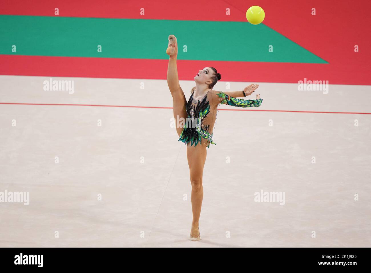 Sofia, Bulgaria. 17th Sep, 2022. KOLOSOV Margarita GER Ball Allround