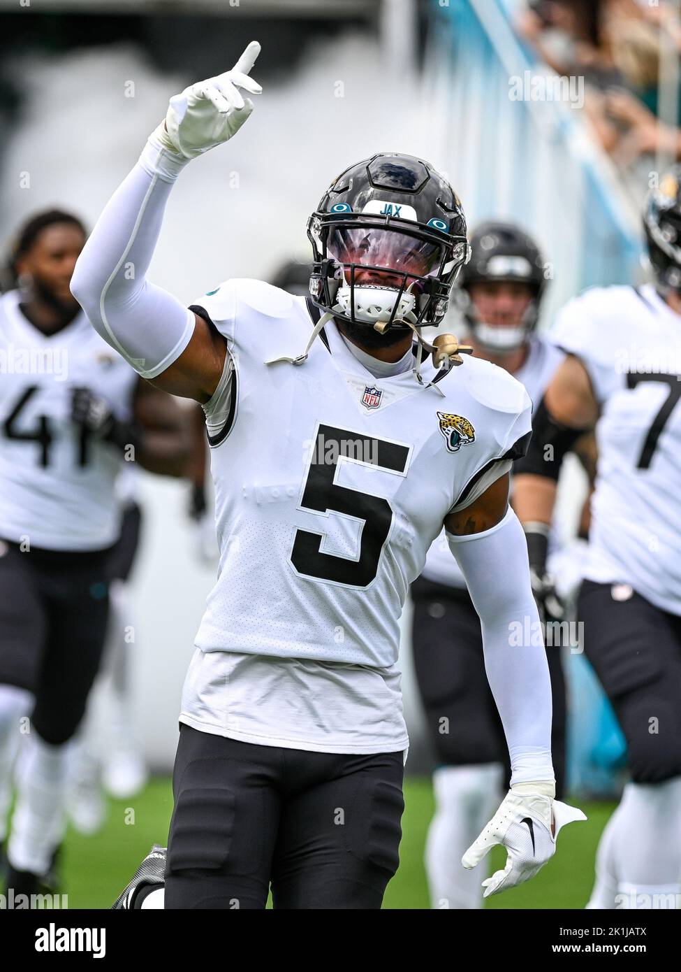 Jacksonville, FL, USA. 18th Sep, 2022. Jacksonville Jaguars safety