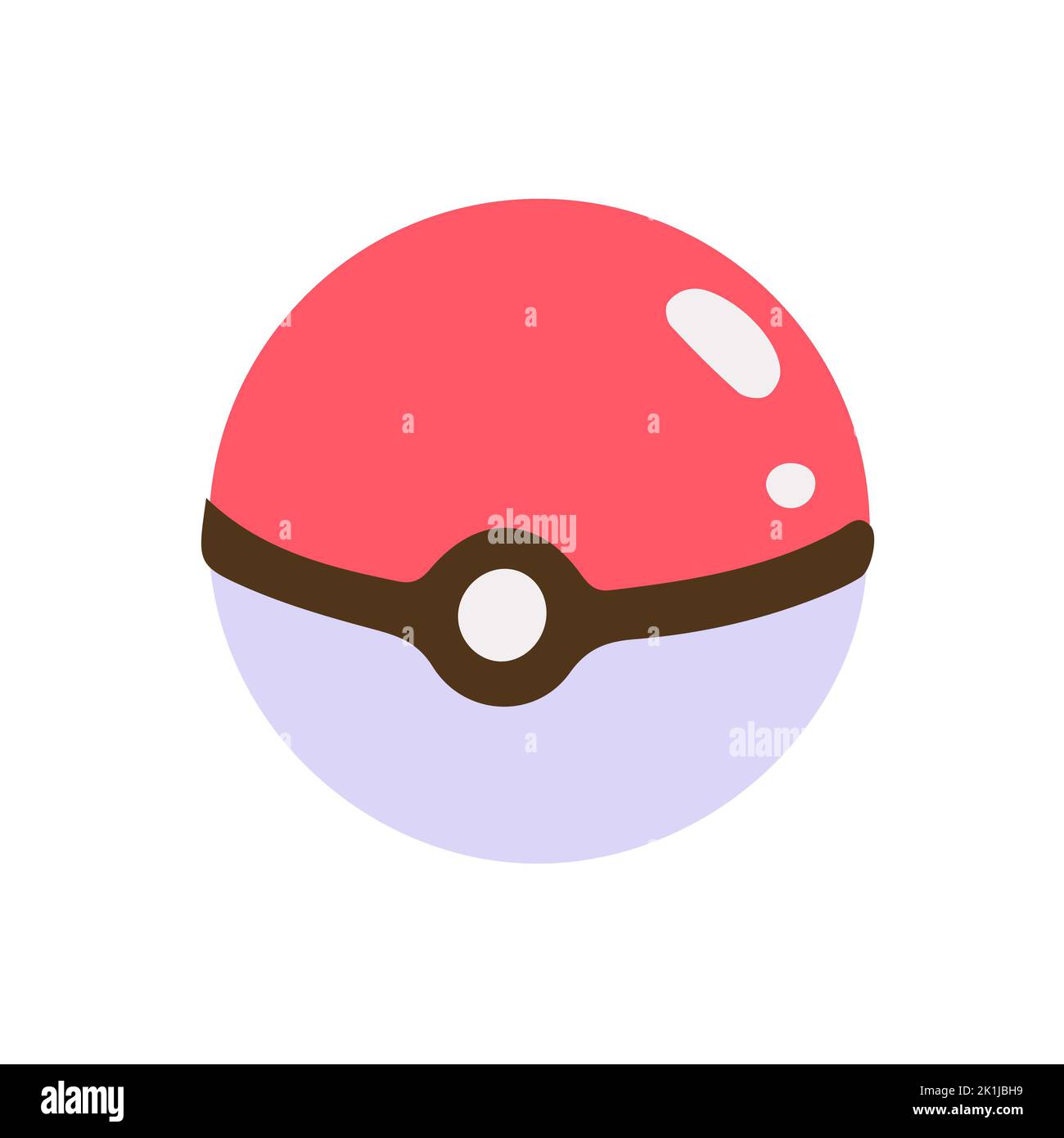 Poke ball isolated Stock Vector Images - Alamy