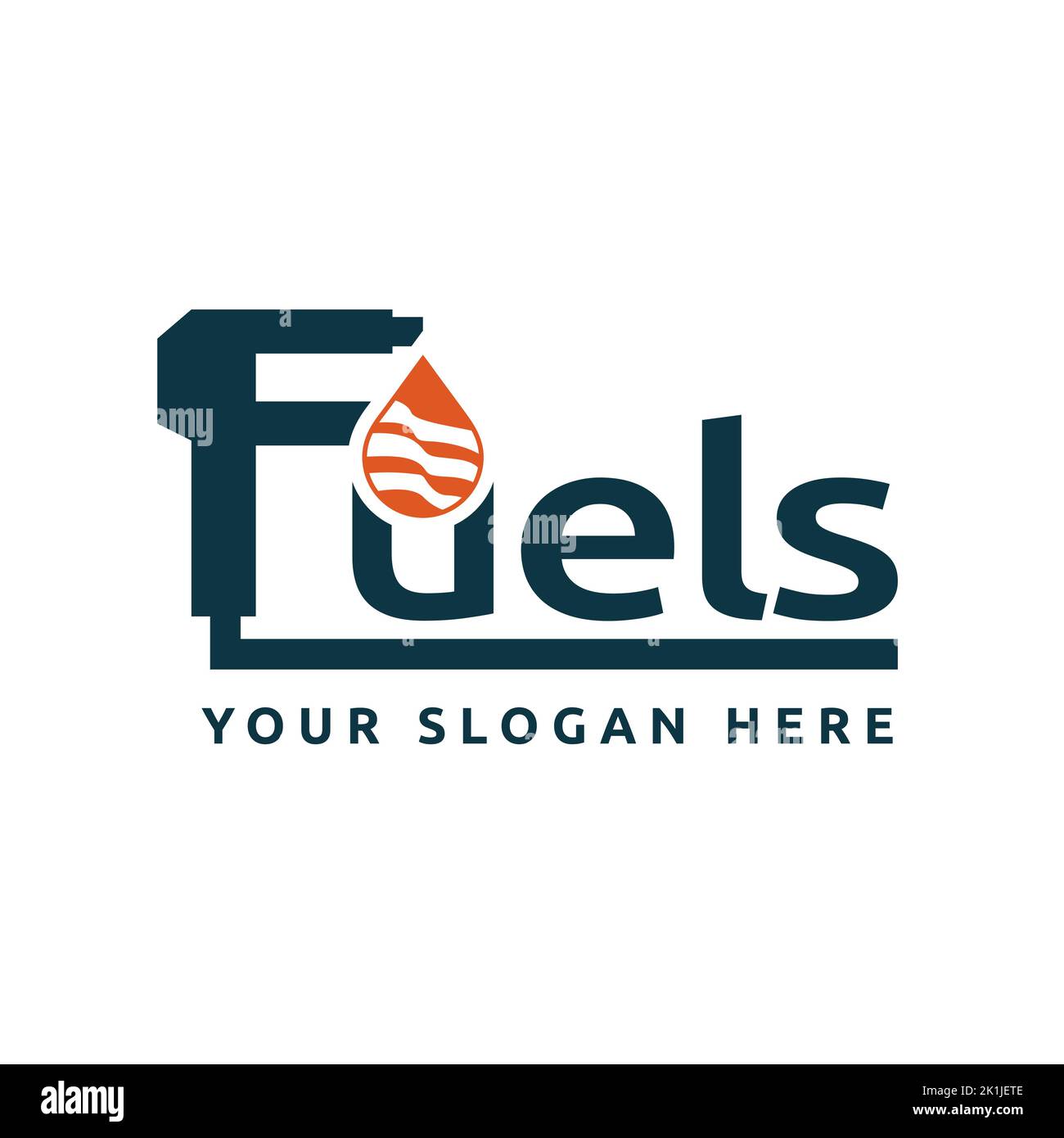 Droplet word sign design logo, fuel flag shaped with letter F.symbols