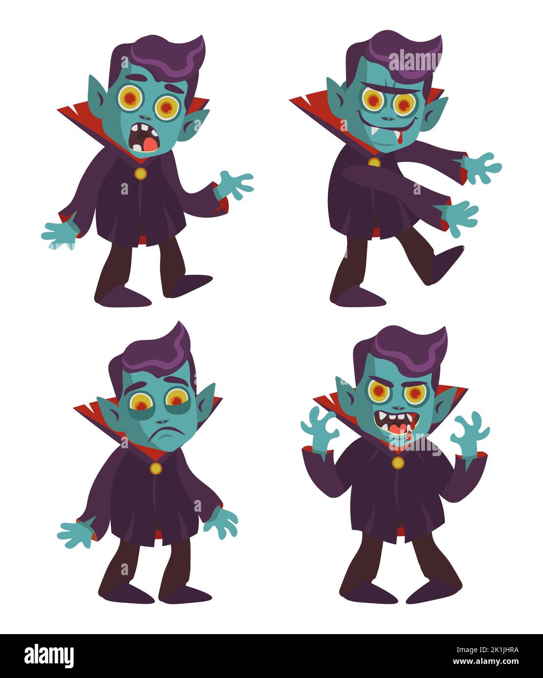 A cartoon illustration of a Dracula Vampire Character Stock Vector Image &  Art - Alamy