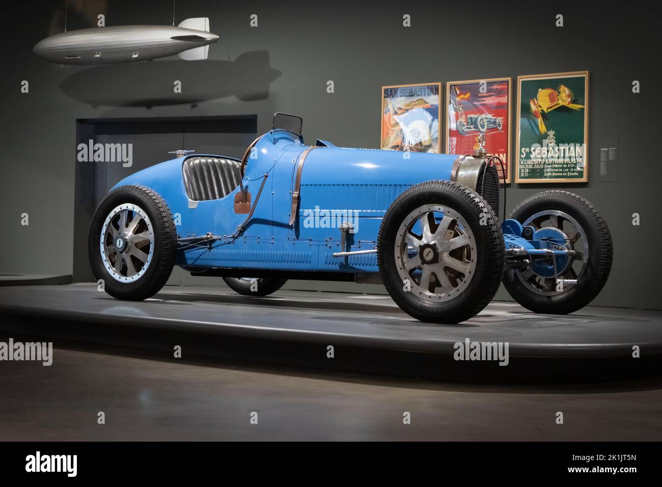 BILBAO, SPAIN-SEPTEMBER 10, 2022: 1924 Bugatti Type 35 Stock Photo