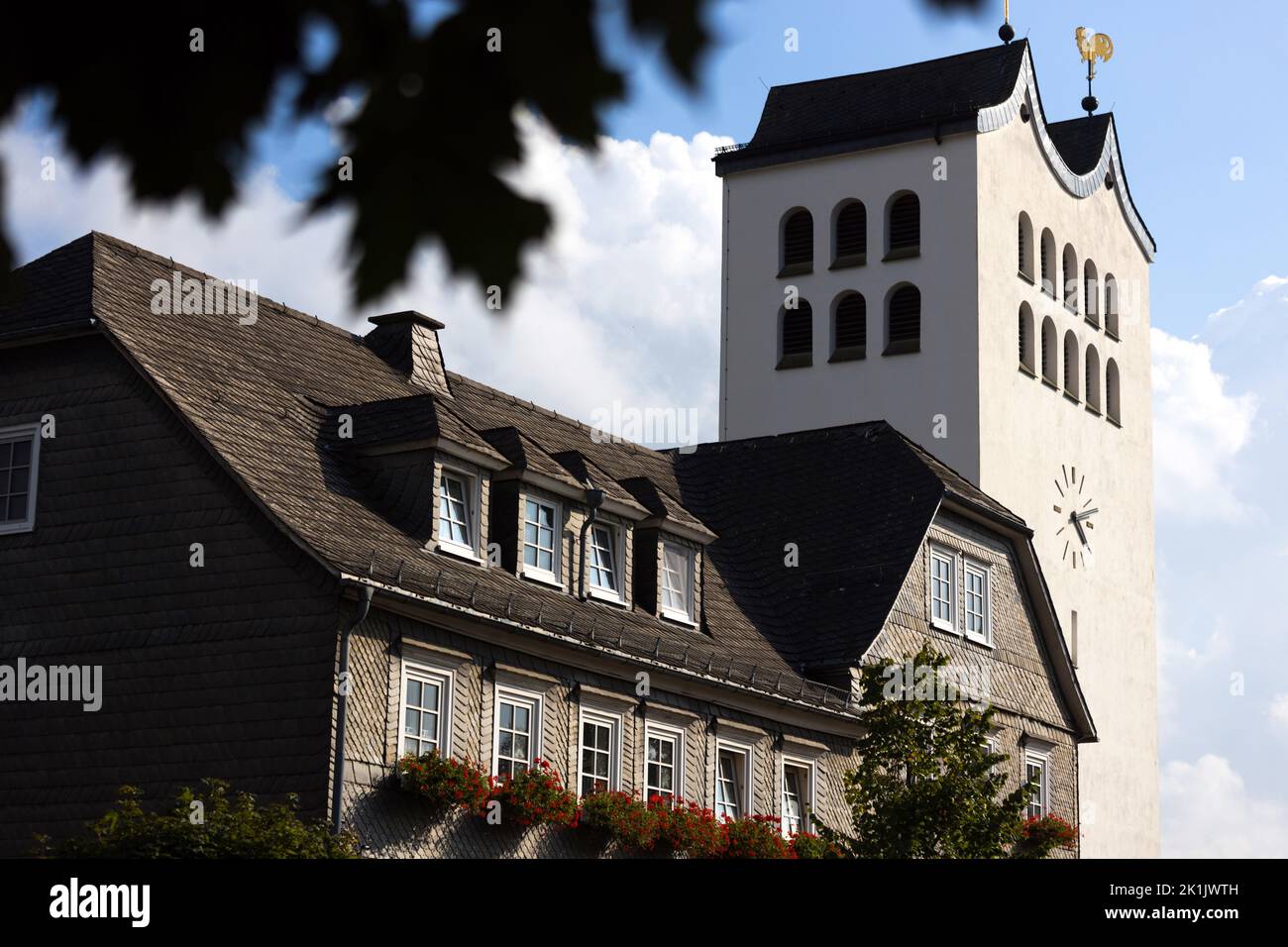 historic german town bad fredeburg Stock Photo