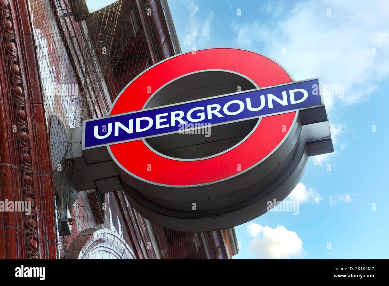 iconic camden town tube underground station london transport roundel ...