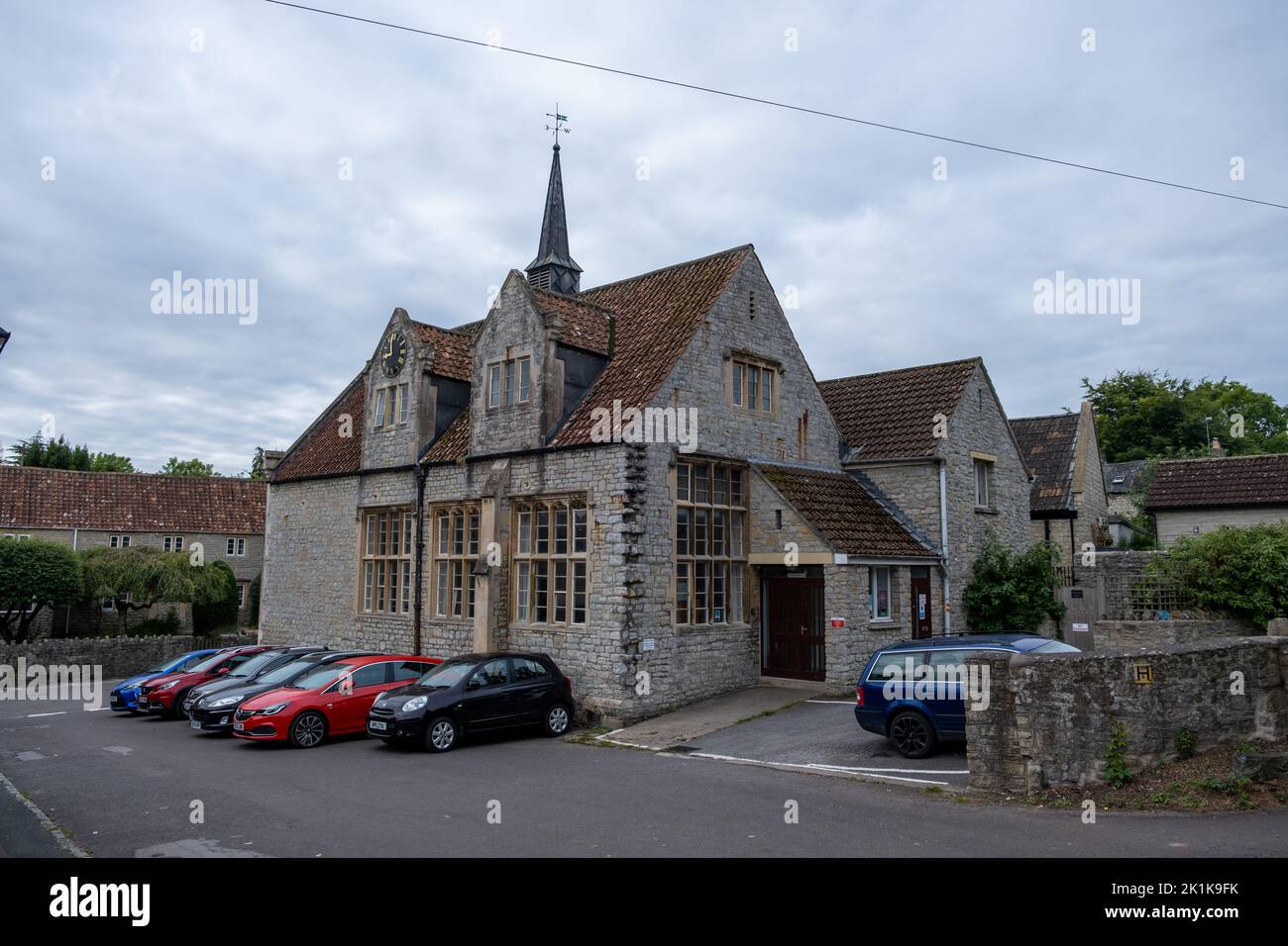 The old school house and village hall at Salford, Bristol, UK (Sept22
