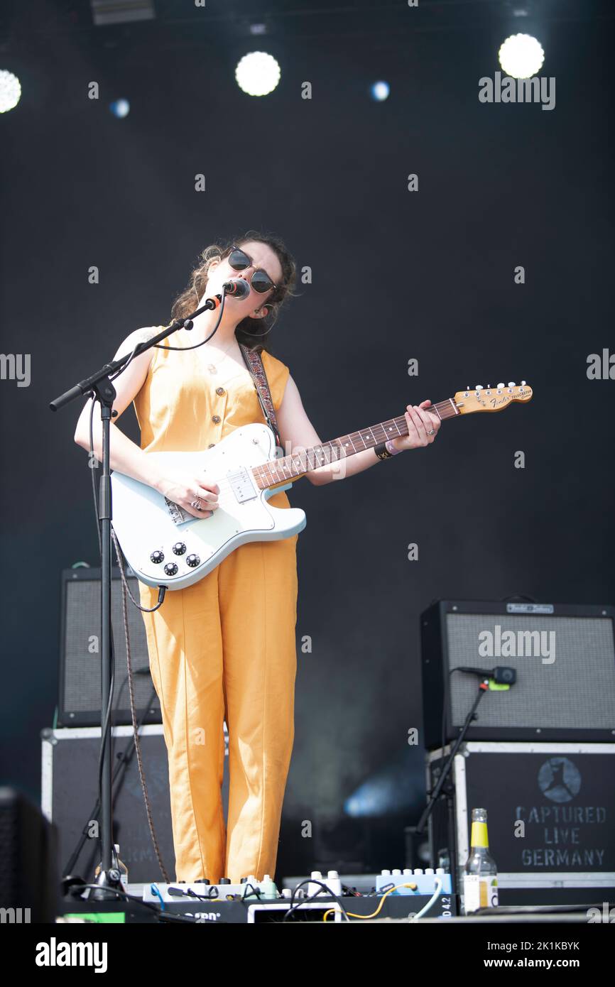 Pillow Queens, an Irish rock band from Dublin, performing at the