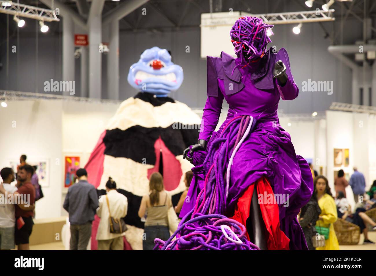 A cornerstone of the Armory show New York Art Fair for Fall 2022 Stock