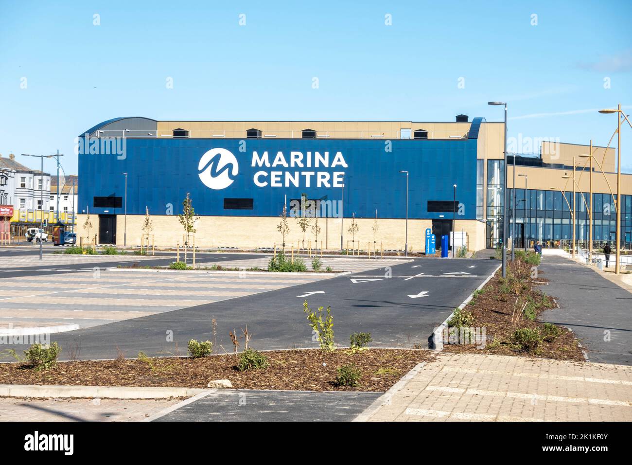 Great Yarmouth new Marina Complex on Marine Parade sea front Stock Photo