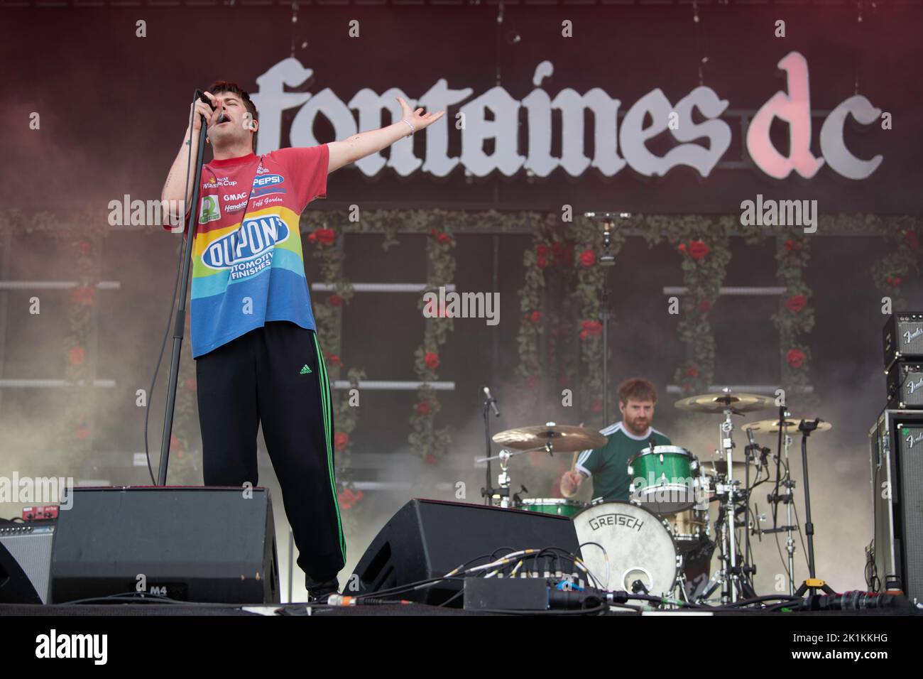 Irish rock band from Dublin to Berlin, performing at the Tempelhof