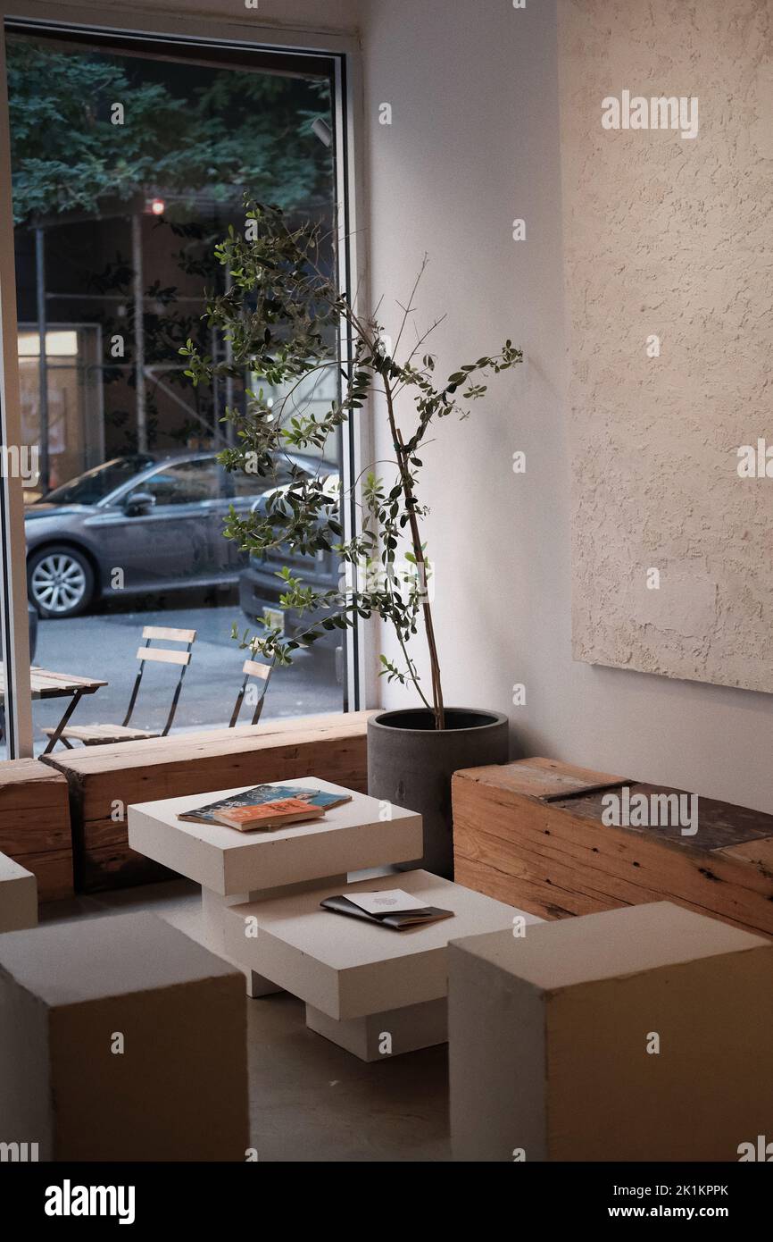 An interior design of a furniture store Stock Photo Alamy