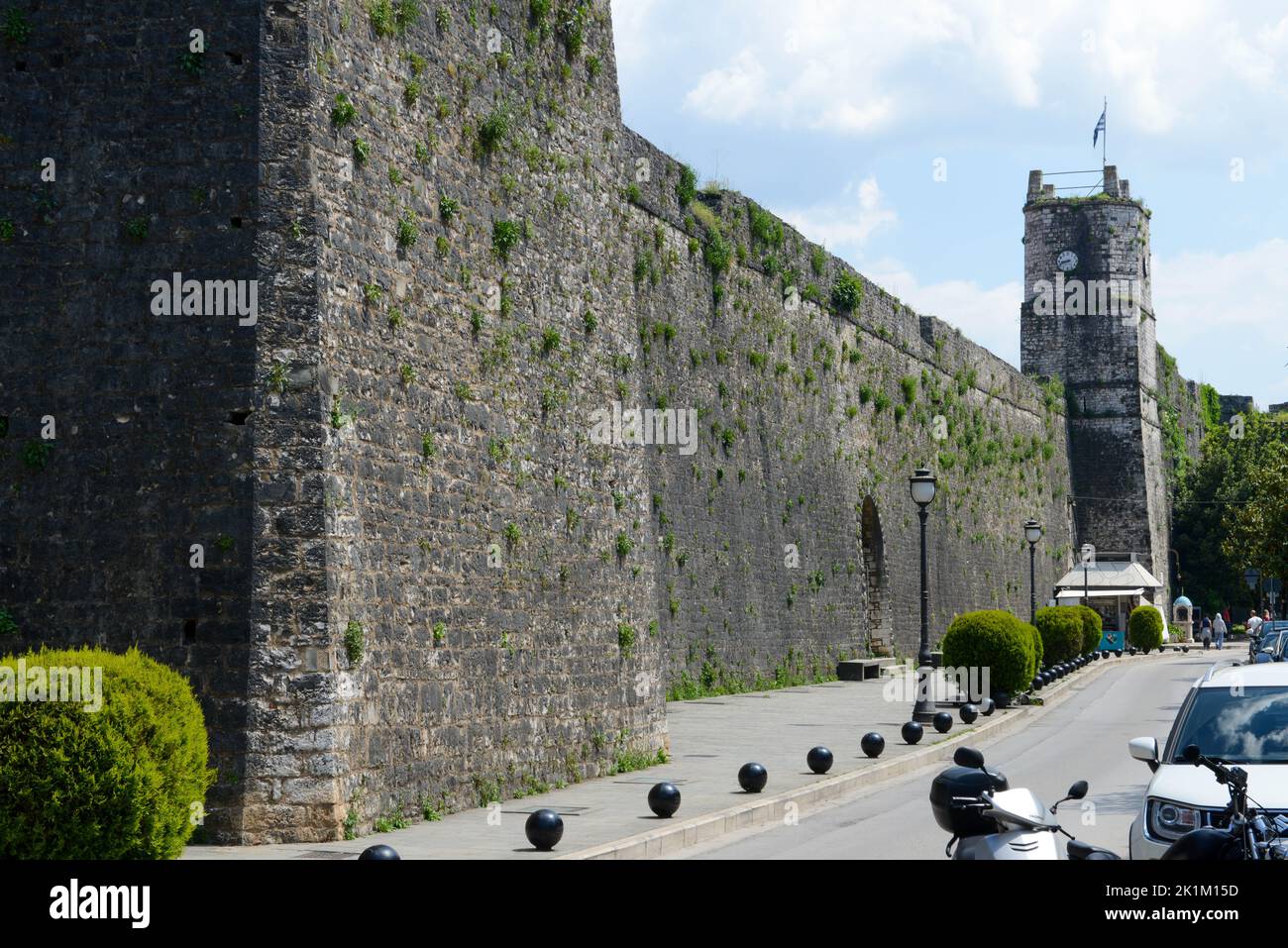Ioannina, Greece - 16 May 2022: view at the castle of Ioannina on Greece Stock Photo