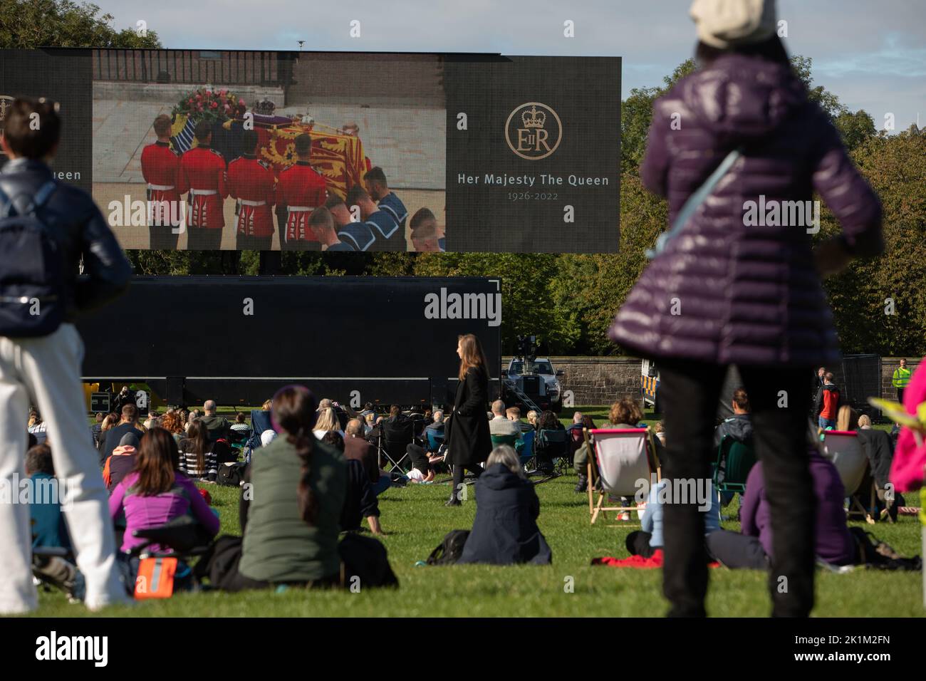 Edinburgh Scotland, 19 September 2022. In Holyrood Park, in front of