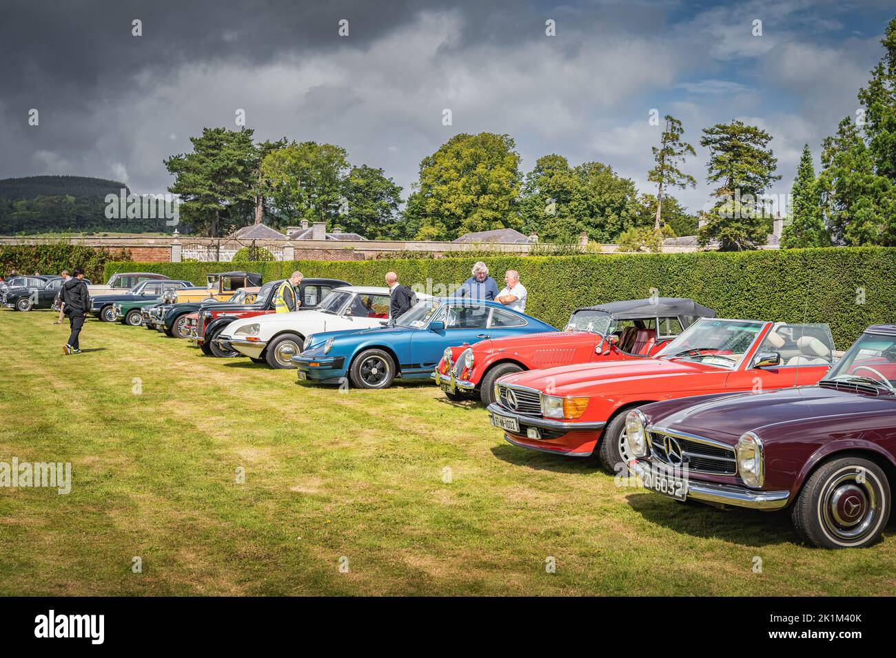 Wicklow, Ireland, August 2019 Irish Veteran and Vintage Car Club in