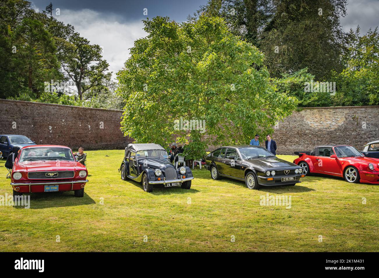 Wicklow, Ireland, August 2019 Irish Veteran and Vintage Car Club in