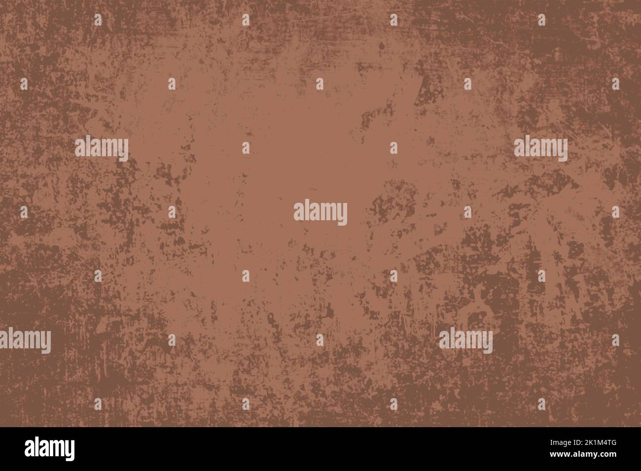Background texture. Brown retro aged vector texture. Weathered grunge wall. Stock Vector