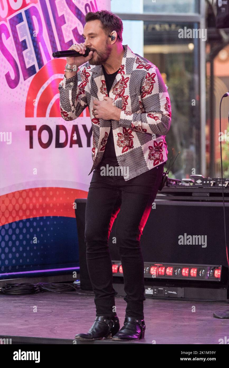 Little Big Town, Jimi Westbrook on stage for NBC Today Show Concert