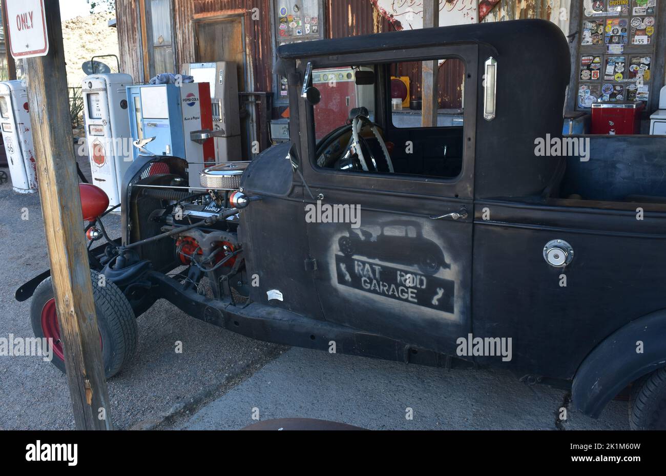 Historic Route 66 - Black