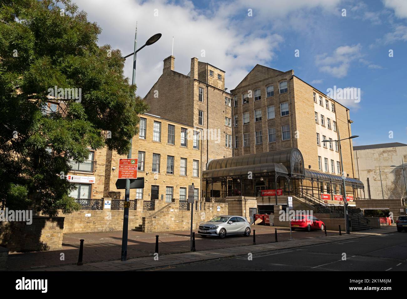 The Enterprise Hub in the Little Germany district of Bradford, West Yorkshire. Stock Photo