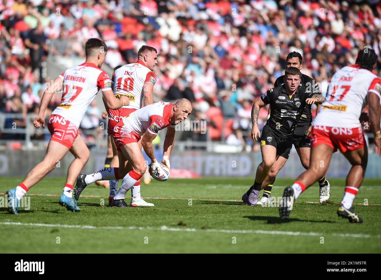 St. Helens, England -17th September 2022 - James Roby of St Helens in ...