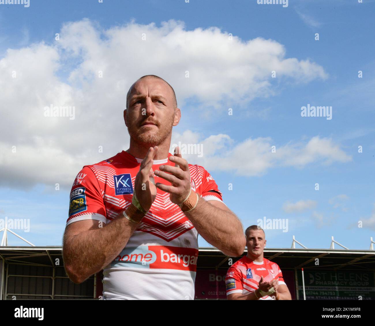 St. Helens, England -17th September 2022 - James Roby of St Helens ...