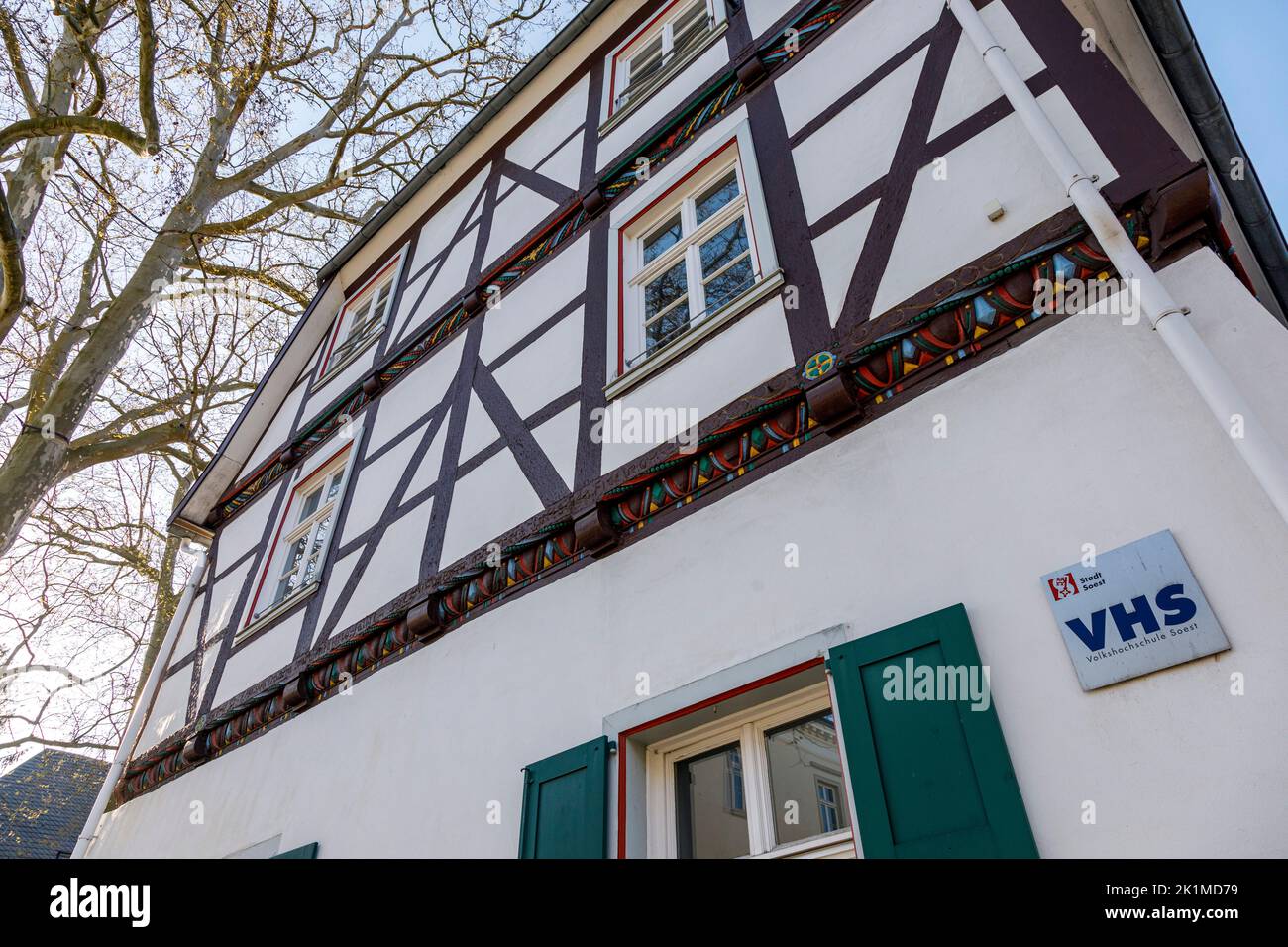 VHS, adult education center Soest Stock Photo