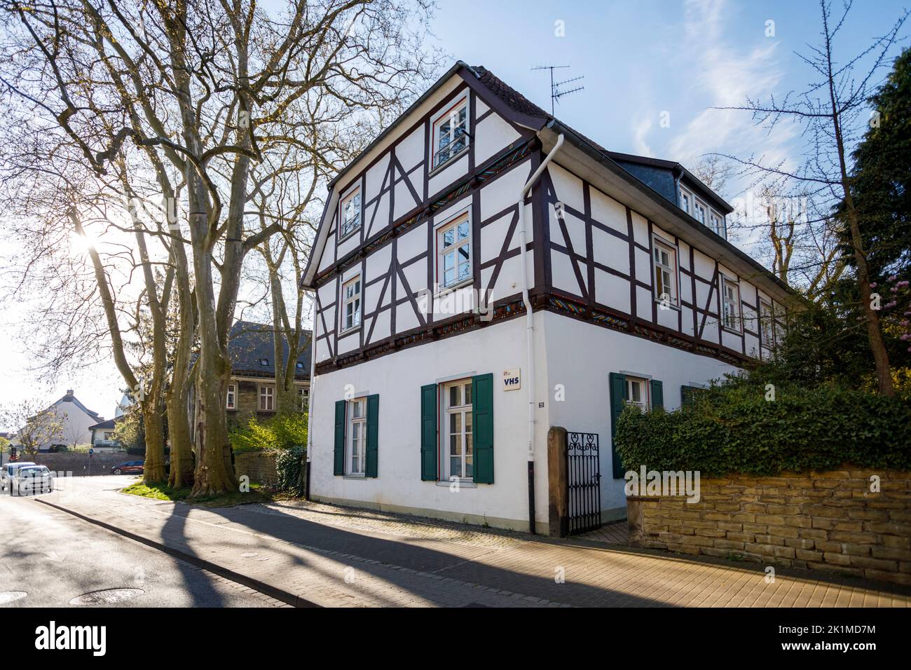 VHS, adult education center Soest Stock Photo Alamy