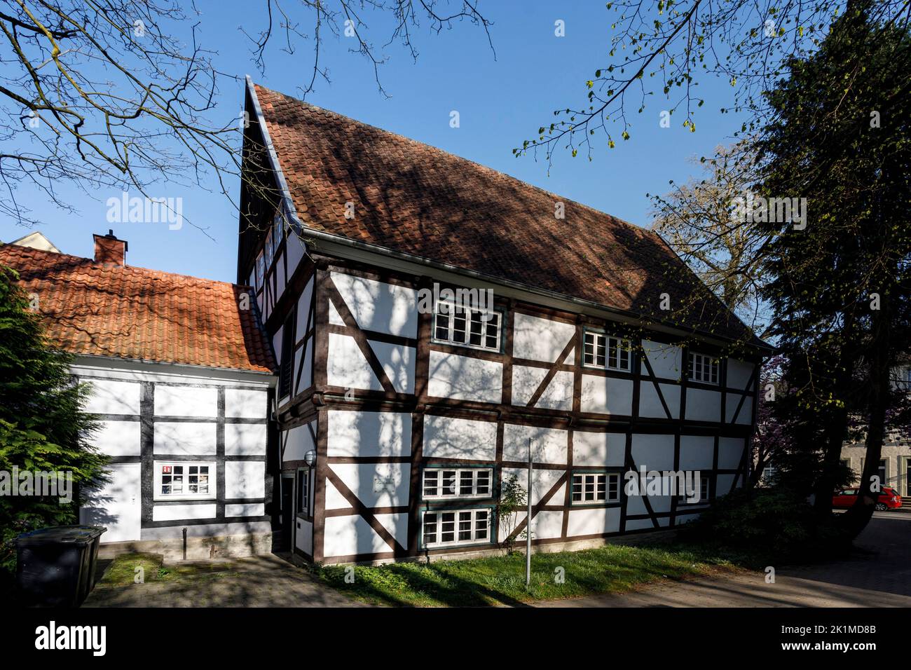 Museum Haus Kükelhaus in former workrooms of the educator Hugo Kükelhaus in Soest Stock Photo