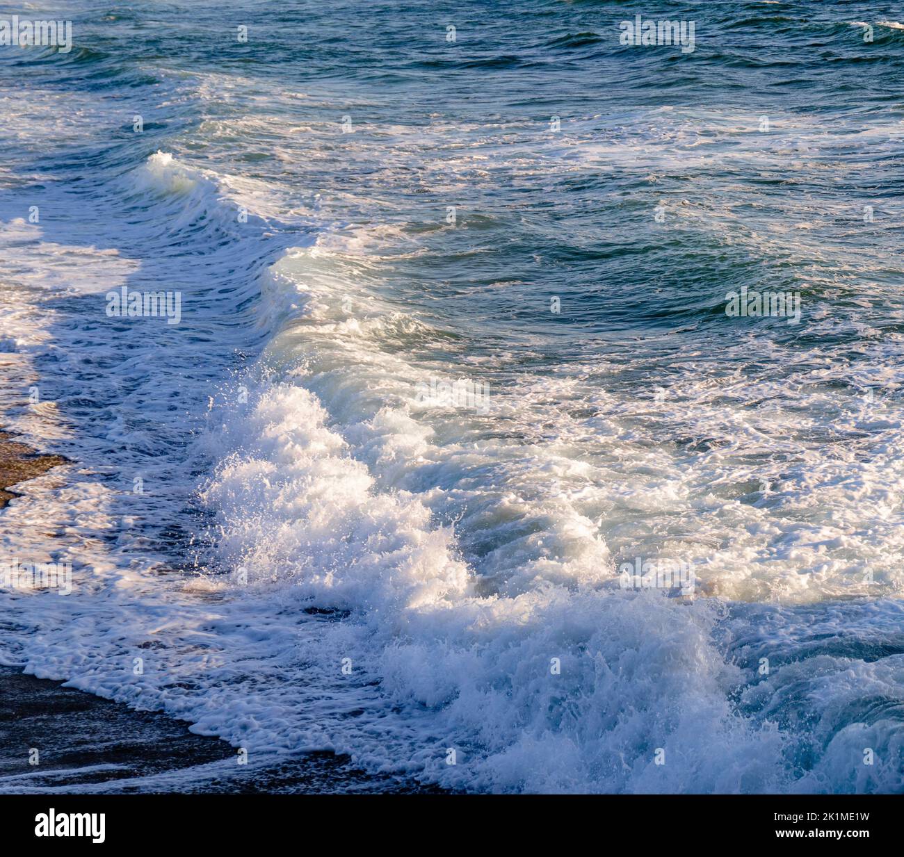 Close up foamy sea shore hi-res stock photography and images - Alamy