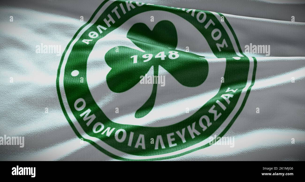 Barcelona, Spain - 17 September 2022: Omonia Nicosia FC football club