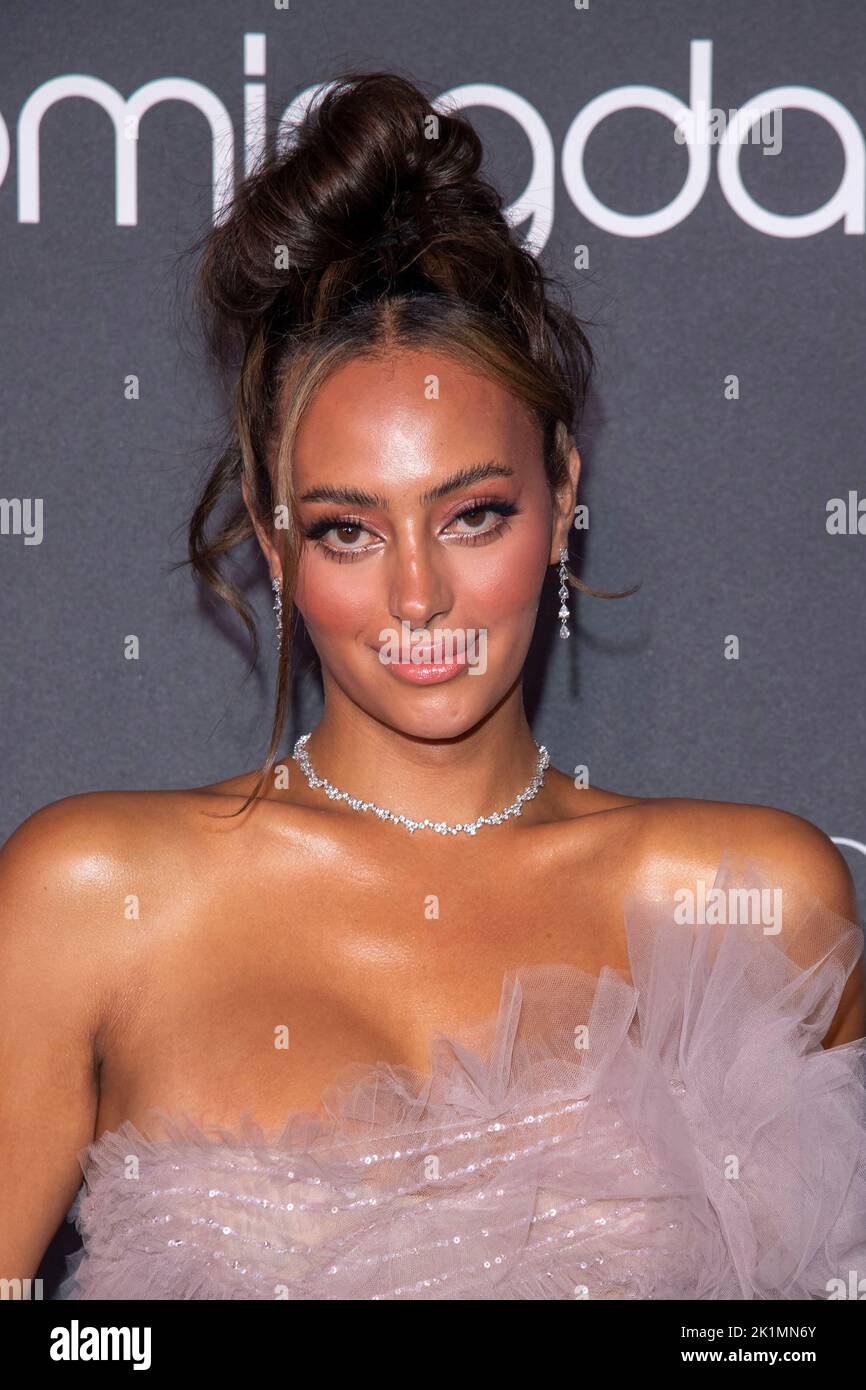 Emira D'spain attends 2022 Harper's Bazaar ICONS & Bloomingdale's 150th