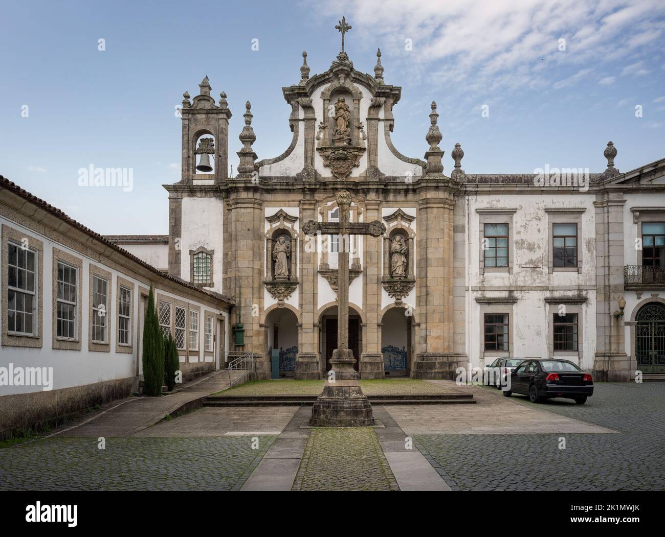 Convent of Santo Antonio dos Capuchos - Guimaraes, Portugal Stock Photo