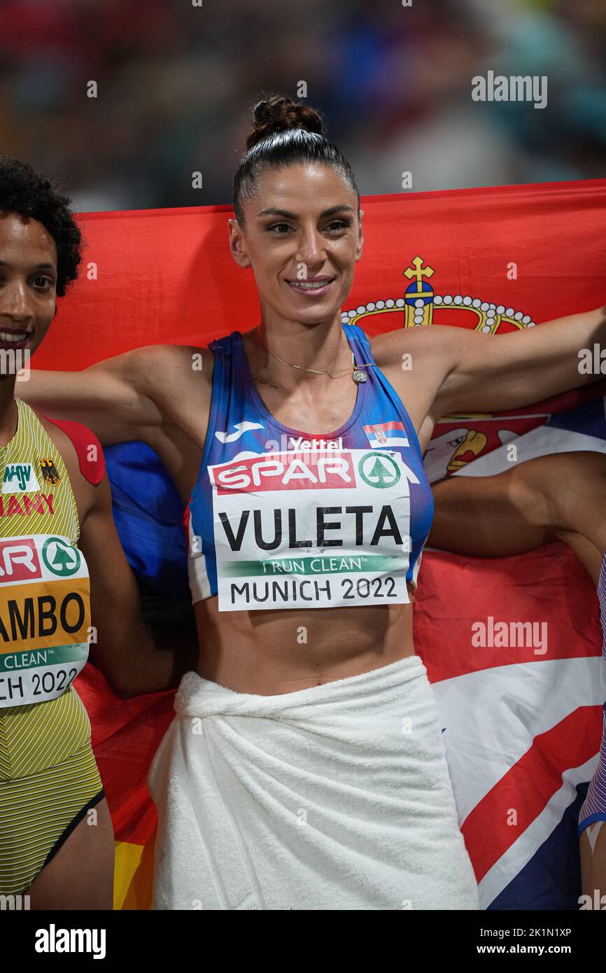 Ivana Spanovic with her country