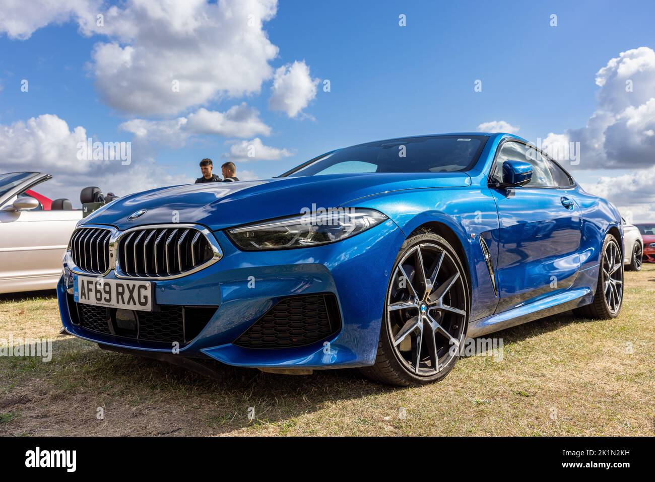 BMW 840i, on display at the Bicester Heritage Scramble celebrating 50 ...