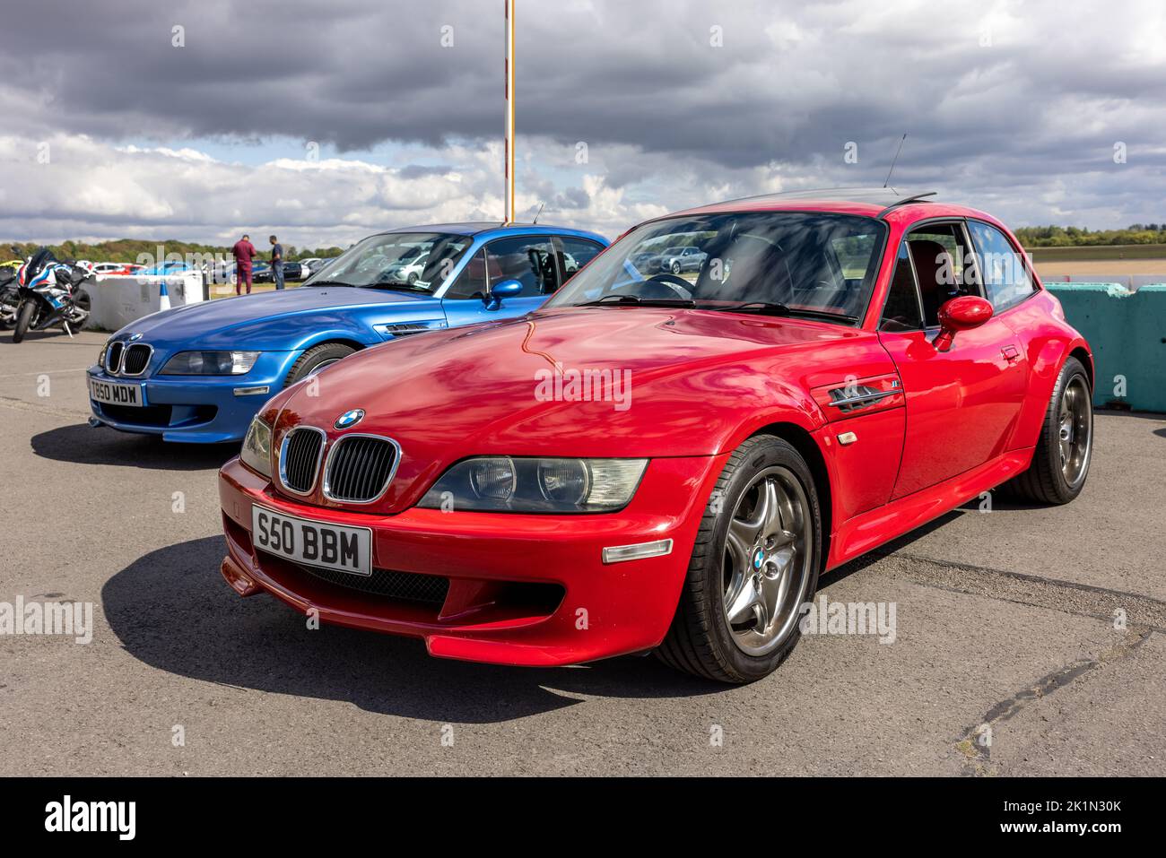 BMW Z3 M Coupe ‘S50 BBM’ on display at the Bicester Heritage Scramble celebrating 50 years of BMW M Stock Photo