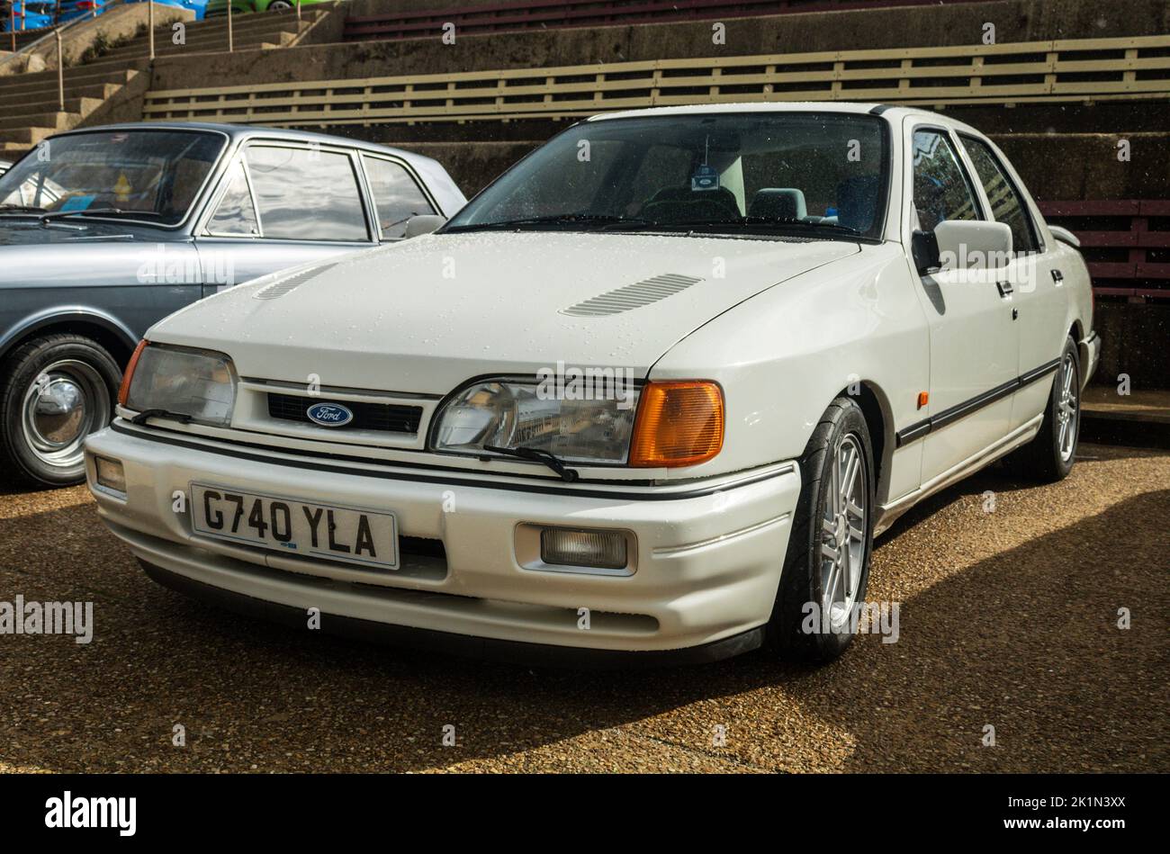Ford Sierra RS Cosworth. Blackpool Ford Day 2022. Stock Photo