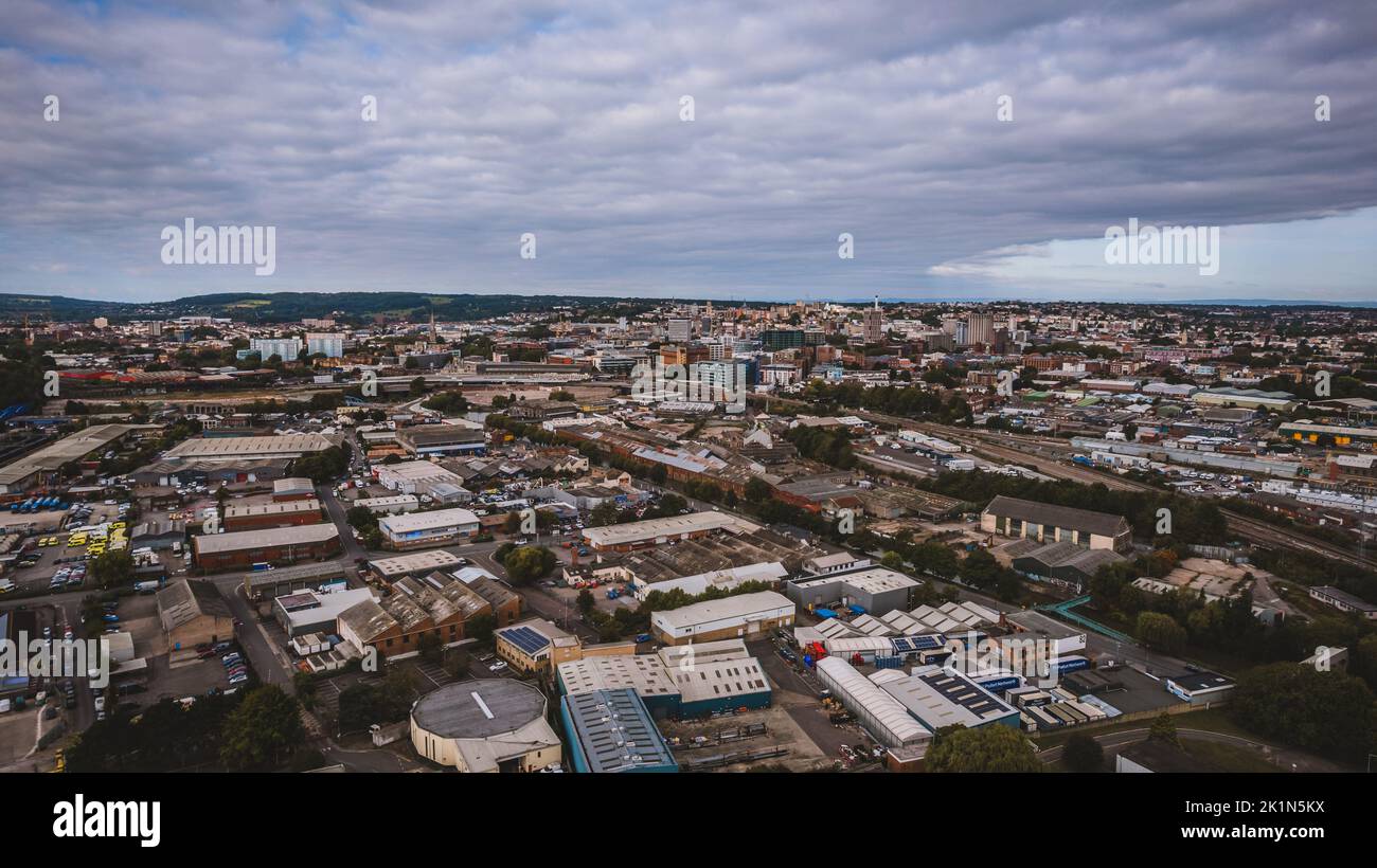 Aerial view bristol hi-res stock photography and images - Alamy